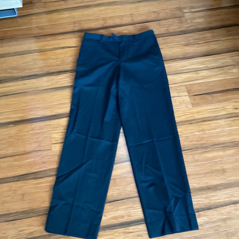 Boys black dress pants